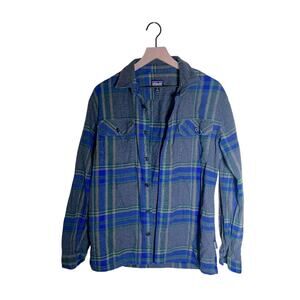 PATAGONIA organic cotton gorpcore flannel button down M